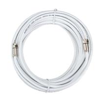 Cabo Coaxial Rg59 Tv Antena C/ Conector 10 Metros Branco - SPEEDLAN