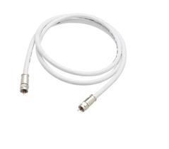 Cabo Coaxial Rg6 97% Malha P/ Antena Sinal Hdtv 1.5metros