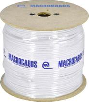 Cabo Coaxial RGC-59 67% Branco Bobina 300 Metros Cabo Coaxial RGC-59 67% Branco Bobina 300 Metros