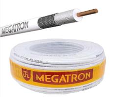 Cabo Coaxial Rgc-59 95% 100m Branco