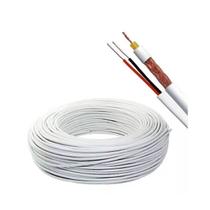Cabo Coaxial Série 6 -75 Ohms 60% Branco 300m