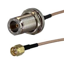 Cabo Coaxial SMA Macho Para N Fêmea RG316 Com Conector De Parafuso Para Antena De Rádio 4
