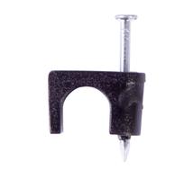 Cabo coaxial Staple Gardner Bender PCC-1525, pacote com 25, preto