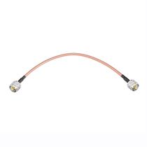 Cabo coaxial Superbat CB Jumper 30 cm UHF macho para macho RG142