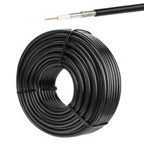 Cabo coaxial XRDS-RF RG6 Dual Shield 100 pés 18AWG 75 Ohm