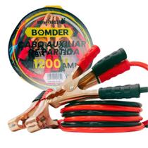 Cabo com conector de bateria p/carro 1200amp bom-1803 - Engarb