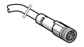 Cabo Com Conector M8 Reto 3 Pinos 2 M - Telemecanique