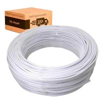 Cabo Comando Pp 6 Vias 2,5mm Rolo Branco Ou Preto 3mt 5mt 10mt