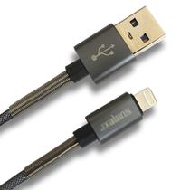 Cabo Compatível com iPhone 11 12 13 14 Pro Max 1,2m Turbo Reforçado com Molas de Aço e CarPlay