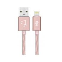 Cabo Compatível com Iphone Ipad Reforçado Rosa L810BRG Elg Cabo Compatível com Iphone Ipad Reforçado Rosa L810BRG Elg