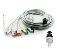 Cabo Compatível Com Padrão Americano Fokkus/Contec