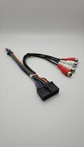 Cabo Conector AV para DVD Automotivo 18cm Cabo Conector AV para DVD Automotivo 18cm