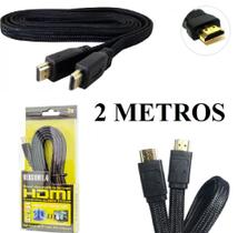 Cabo Conector Hdmi 4k Version 2.0 / 2 Metros / Fio De Malha