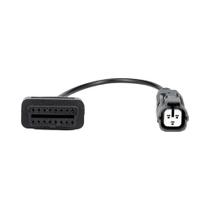 Cabo Conector OBD2 Para Motocicleta Yamaha 3Pin 4Pin Extensão Adaptador Leitor De Código De Falha