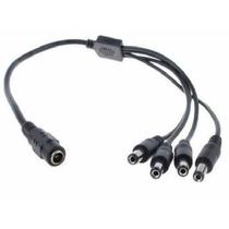 Cabo Conector P4 de Energia Divisor 1x4 Saidas Splitter Femea Macho para CFTV e Eletronicos Cabo Conector P4 de Energia Divisor 1x4 Saidas Splitter Femea Macho para CFTV e Eletronicos