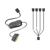 Cabo Controlador RGB 5V 3 Pinos Para SATA ARGB Mini Controlador HUB Adaptador Para Ventoinha De PC