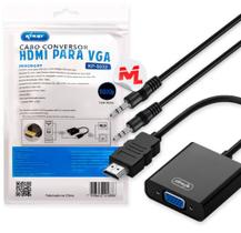 Cabo conv hdmi para vga Cabo conv hdmi para vga