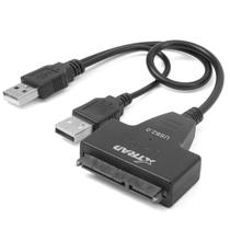 Cabo Conversor Adaptador Dual Usb 2.0 Para Sata Hd