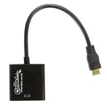 Cabo Conversor Adaptador Mini HDMI para VGA - Cirilo Cabos Cabo Conversor Adaptador Mini HDMI para VGA - Cirilo Cabos