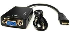 Cabo Conversor Adaptador Mini Hdmi Para Vga - Rb Tronics