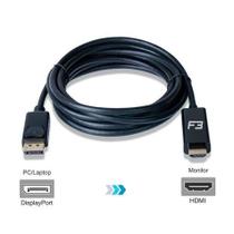Cabo Conversor Displayport P/ Hdmi 1.8 Metros Jc-Cb-Dmi18