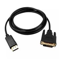 Cabo Conversor Displayport para DVI-D Dual Link 1,8 Metros Conectores Banhado a Ouro F3 1229