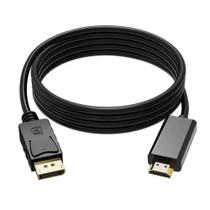 Cabo Conversor Displayport Para Hdmi Hdtv Cabo 1.8M 1080P