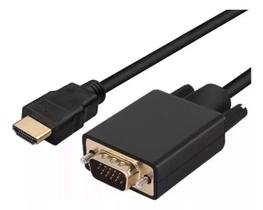 Cabo Conversor Hdmi Macho X Vga Macho 1.8 Metros - Ativo