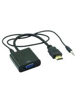 Cabo Conversor HDMI Para VGA + Cabo de Audio P2 MXT 1.2.105