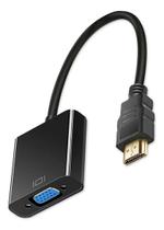 Cabo Conversor Hdmi Para Vga Full Hd 1080p Alta Performance