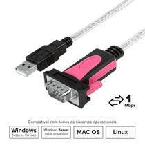 Cabo Conversor RS-232 para USB Universal Cabo Conversor RS-232 para USB Universal
