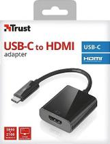 Cabo conversor trust usb-c para hdmi