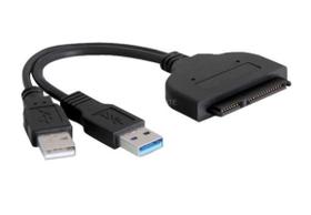 Cabo Conversor Usb 2.0 E 3.0 Para Hd Notebook Sata 3.0