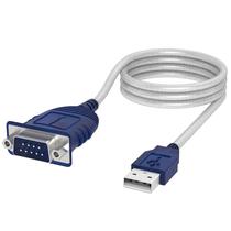 Cabo conversor USB 2.0 para serial (9 pinos) DB 9 RS 232 - SABRENT