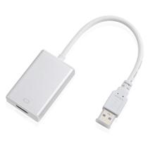Cabo Conversor Usb 3.0 2.0 X Hdmi Hd 1080P Tv Projetor Novo
