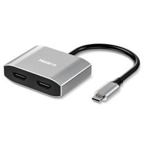 Cabo Conversor USB-C para HDMI - 2 Portas HDMI - 4K - Comtac 20119483