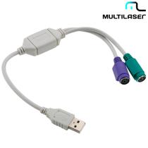 Cabo conversor - usb x ps2 amxps2f