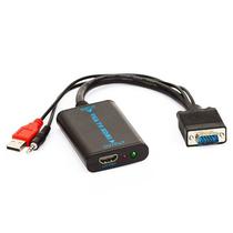 Cabo Conversor VGA para HDMI com Áudio USB - Lotus