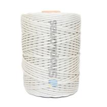 Cabo Corda Seda Trançada Arteplas 4mm Branca com 220m