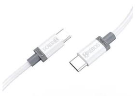 Cabo Dados Turbo Type C x Type C 3.0 1 Metro Hrebos Hs-107 Branco