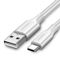 Cabo Dados Ugreen US287 Usb 2.0 p Usb Tipo C 1,5m Branco