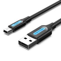 Cabo Dados Usb X Mini Usb 5 Pinos Usb 2.0 Vention 3 Metros Cabo Dados Usb X Mini Usb 5 Pinos Usb 2.0 Vention 3 Metros