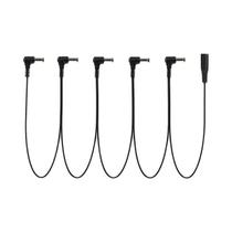 Cabo Daisy Chain Para Pedais De Guitarra 1 Para 2 3 5 6 8 10 Vias Adaptador De Energia DC 9V