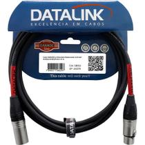 Cabo Datalink GB002 Linha Garage Line XLR - XLR de 3m Cabo Datalink GB002 Linha Garage Line XLR - XLR de 3m