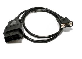 Cabo Db09 para Obd2 16 Pinos Porta Serial Rs232 9 Pinos