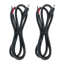 Cabo DC Power Pigtails Jienk 16AWG 1 m 5,5 mm x 2,5 mm 2 unidades Cabo DC Power Pigtails Jienk 16AWG 1 m 5,5 mm x 2,5 mm 2 unidades