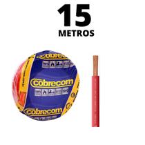 Cabo De 4,0mm Fio Original Vermelho De 15 Metros Multiuso Cabo De 4,0mm Fio Original Vermelho De 15 Metros Multiuso