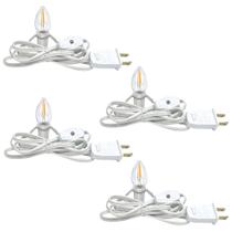 Cabo de acessórios Kiraralite 4 com 4 lâmpadas LED de 1,8 m Cabo de acessórios Kiraralite 4 com 4 lâmpadas LED de 1,8 m