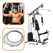 Cabo De Aço Estação Musculação Multipla Studio 3000 Voador