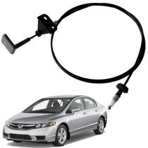 Cabo de Aço Fechadura com Maçaneta Puxador Alavanca Abertura Capo Dianteiro Honda New Civic 2007 2008 2009 2010 2011